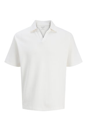 Jack & Jones Erkek Polo Yaka T-shirt Beyaz