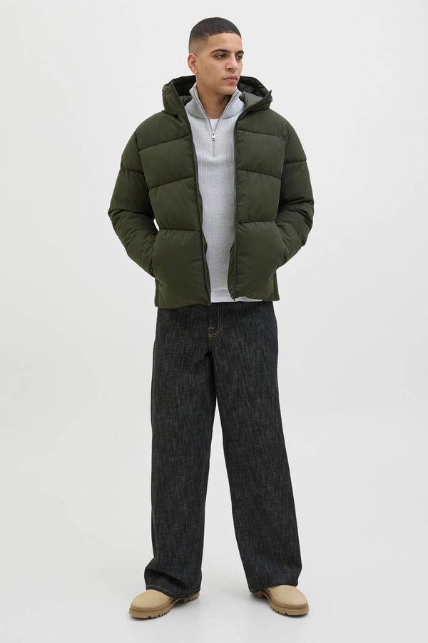 Jack & Jones Erkek Şişme Mont HAKI