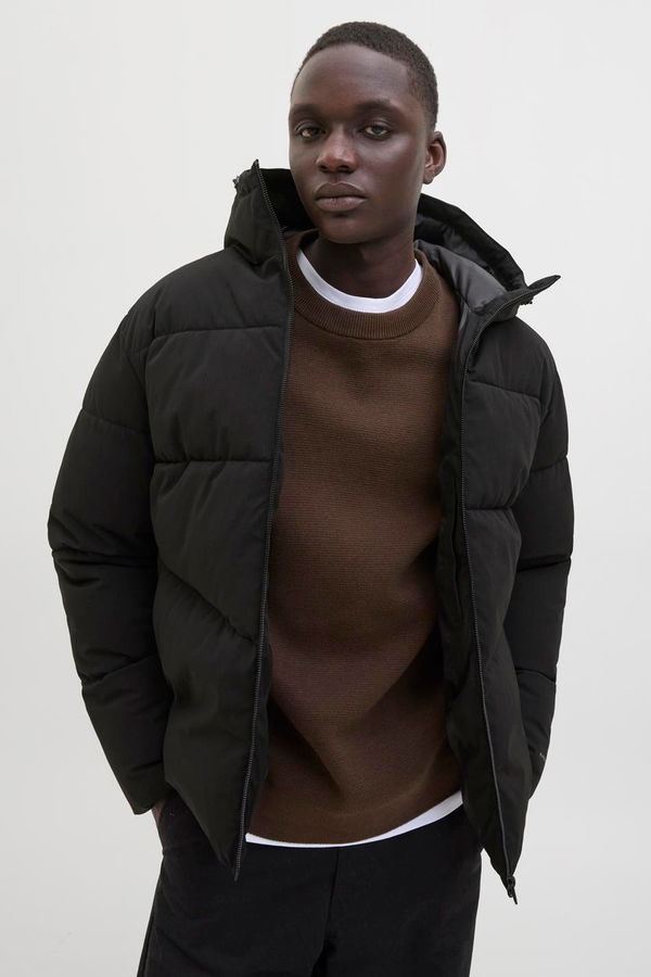 Jack & Jones Erkek Şişme Mont SIYAH