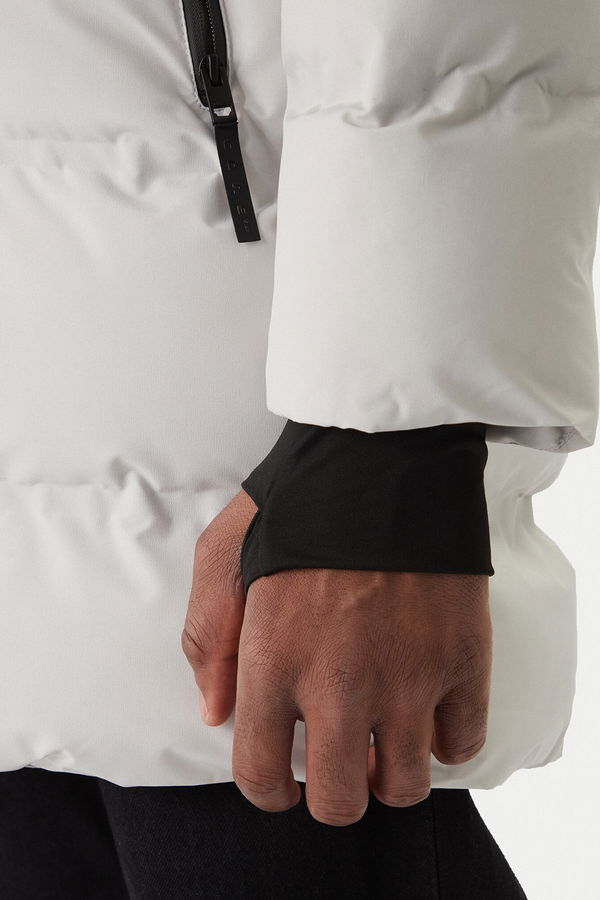 Jack & Jones Erkek Şişme Mont GRI