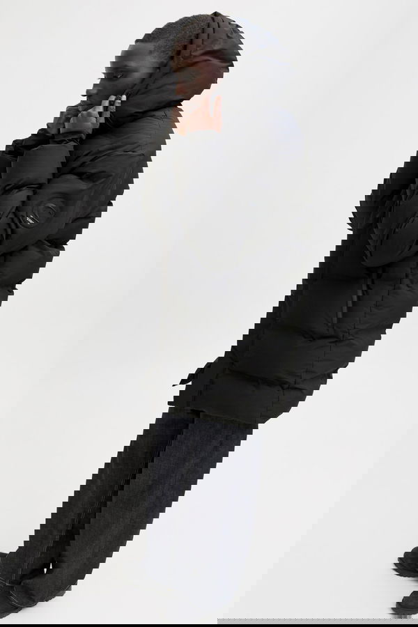 Jack & Jones Erkek Şişme Mont SIYAH