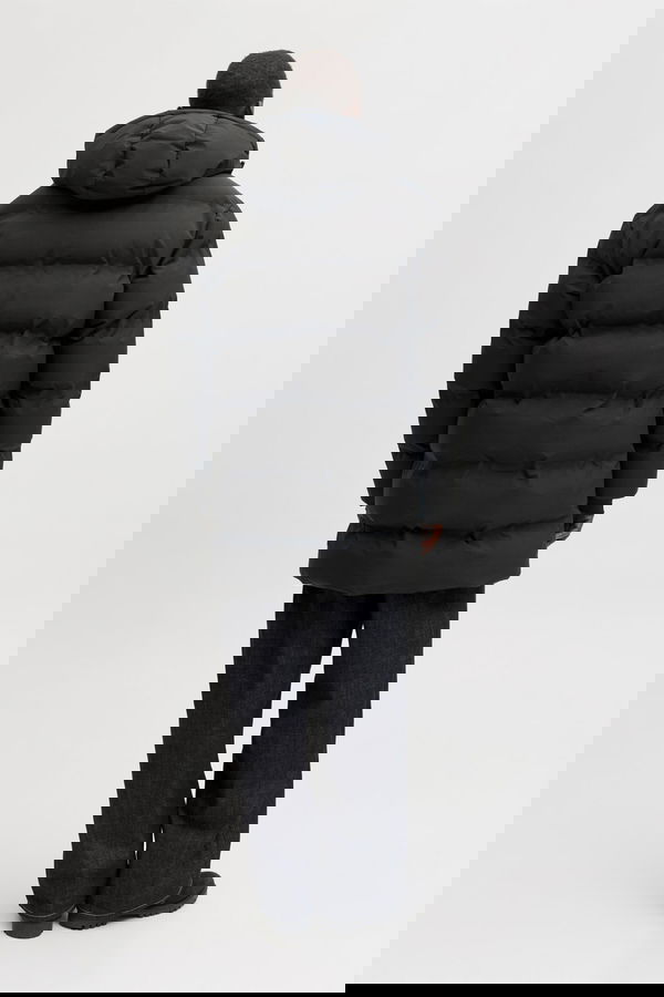 Jack & Jones Erkek Şişme Mont SIYAH