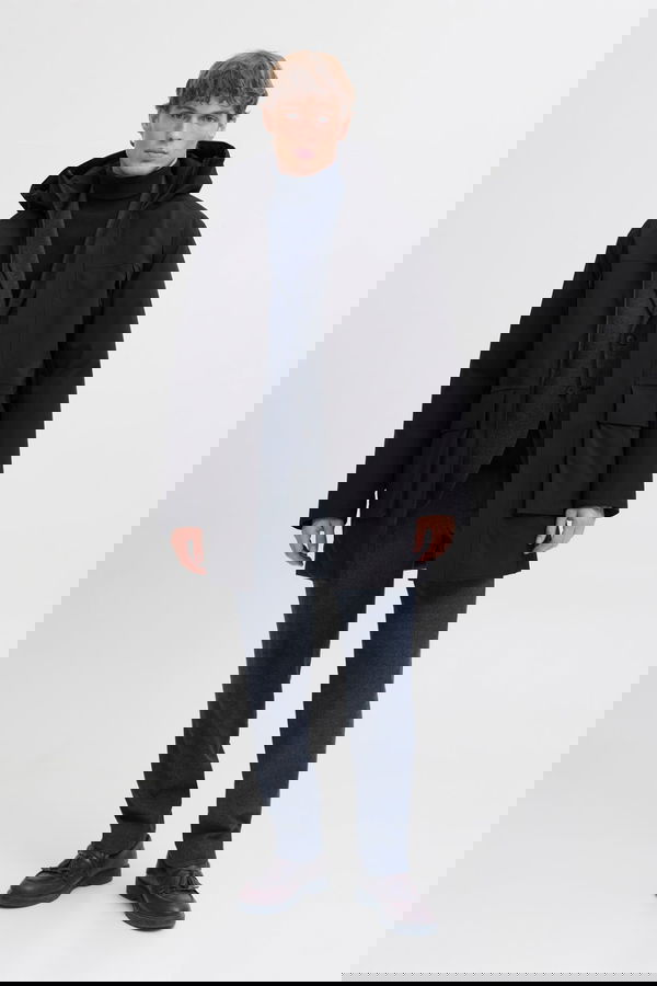 Jack & Jones Erkek Şişme Mont SIYAH