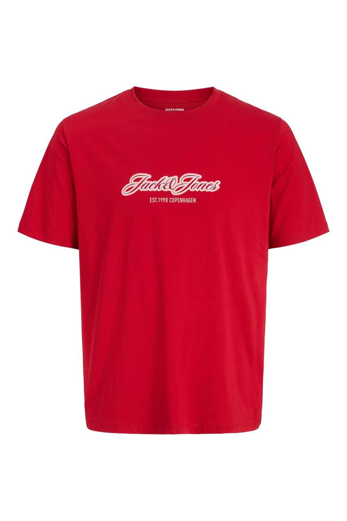 Jack & Jones Erkek T-shirt Kırmızı