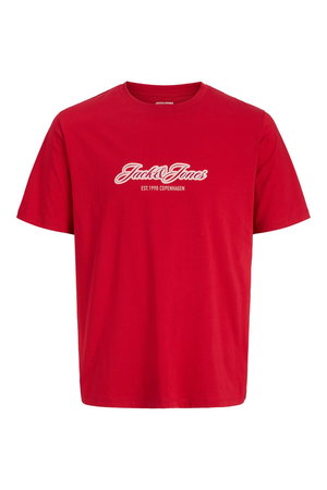 Jack & Jones Erkek T-shirt Kırmızı