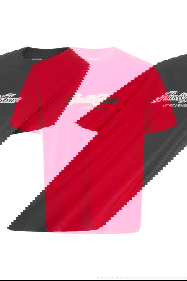 Jack & Jones Erkek T-shirt Kırmızı