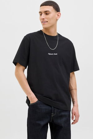 Jack & Jones Erkek T-shirt SIYAH