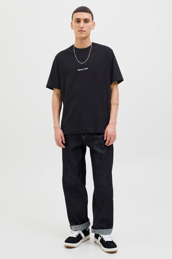 Jack & Jones Erkek T-shirt SIYAH