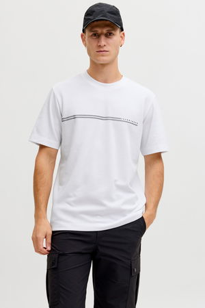Jack & Jones Erkek T-shirt Beyaz