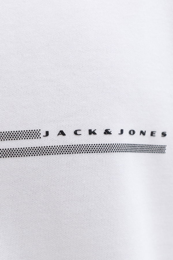 Jack & Jones Erkek T-shirt Beyaz