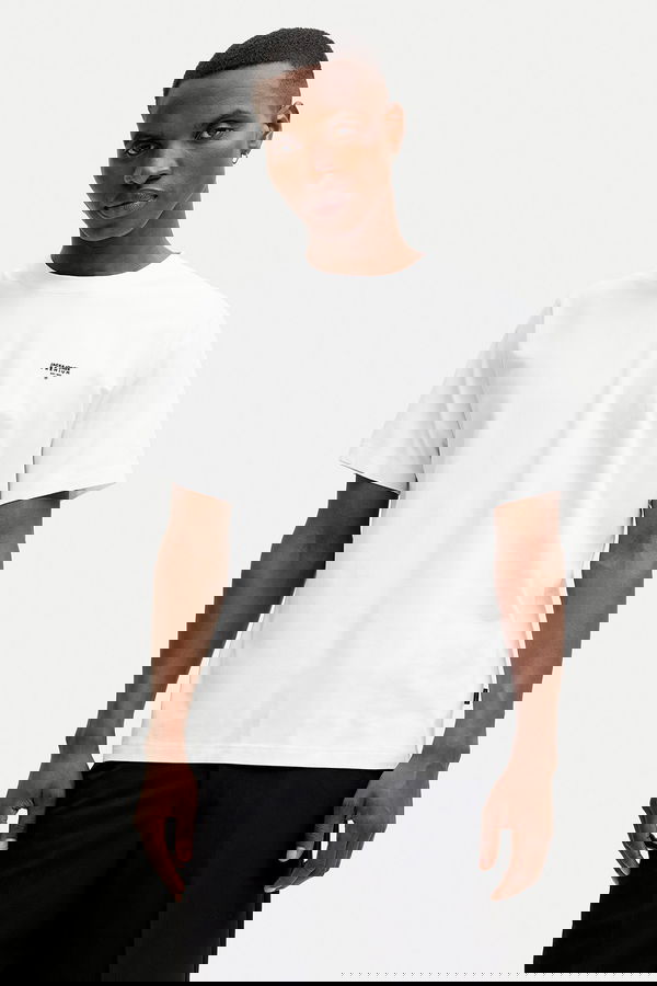 Jack & Jones Erkek T-shirt Beyaz