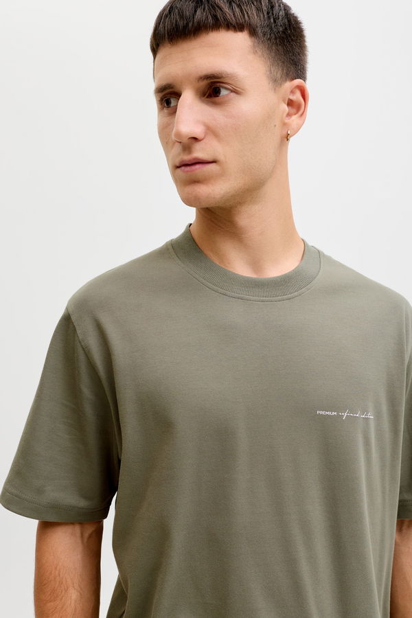 Jack & Jones Erkek T-shirt HAKI