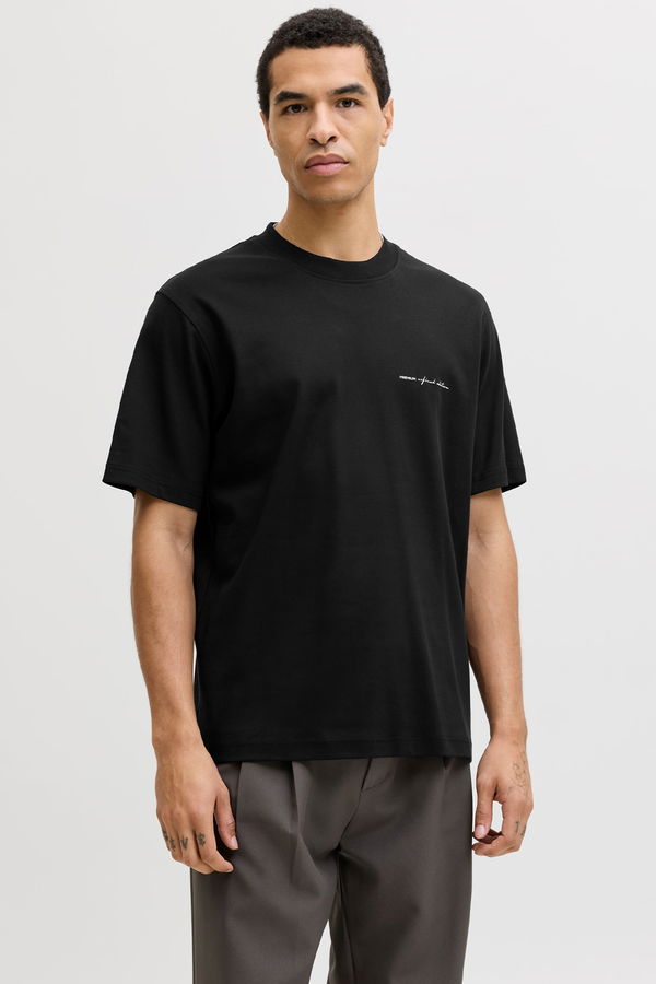 Jack & Jones Erkek T-shirt SIYAH
