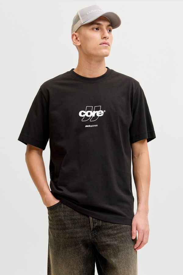 Jack & Jones Erkek T-shirt SIYAH