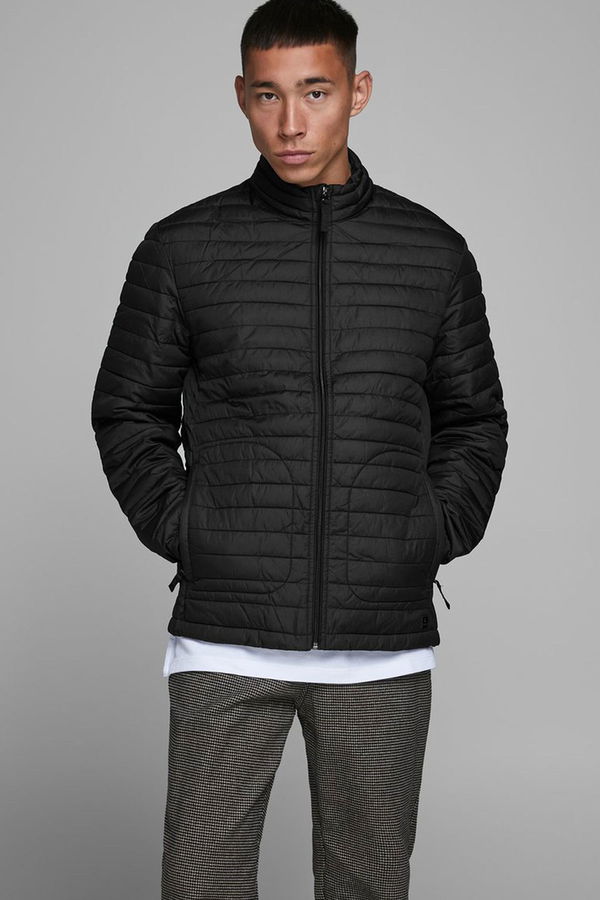 Jack & Jones Fermuarlı Mont SIYAH Jack & Jones Fermuarlı Mont SIYAH