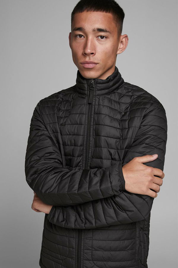 Jack & Jones Fermuarlı Mont SIYAH Jack & Jones Fermuarlı Mont SIYAH