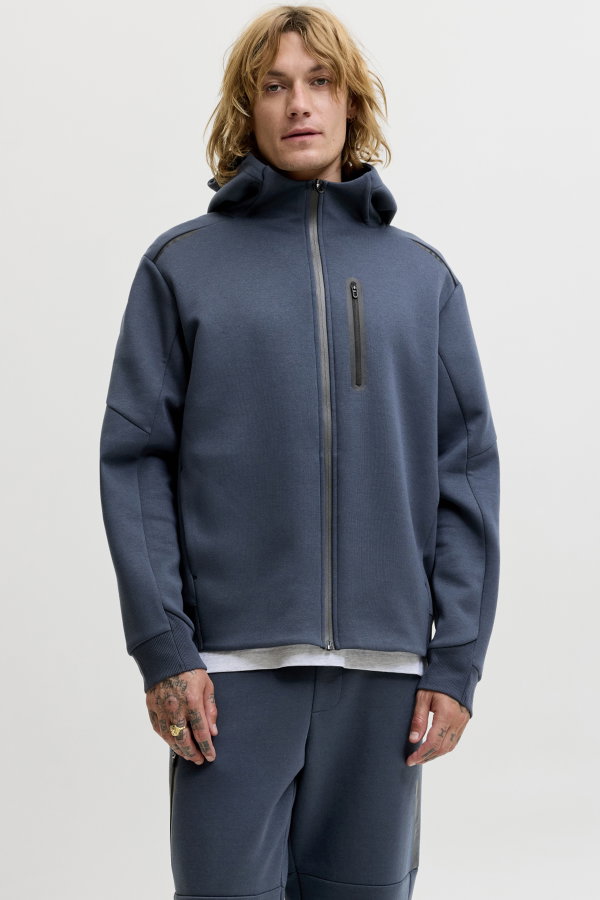 Jack & Jones Jcofusion Erkek Sweatshirt LACIVERT