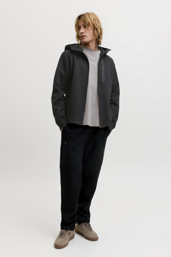Jack & Jones Jcofusion Erkek Sweatshirt SIYAH