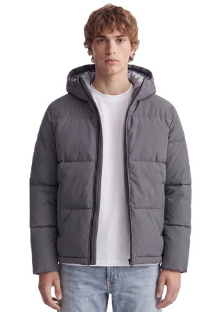Jack & Jones Jjgalaxy Puffer Erkek Şişme Mont ANTRASIT