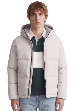 Jack & Jones Jjgalaxy Puffer Erkek Şişme Mont BEJ