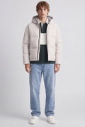Jack & Jones Jjgalaxy Puffer Erkek Şişme Mont BEJ