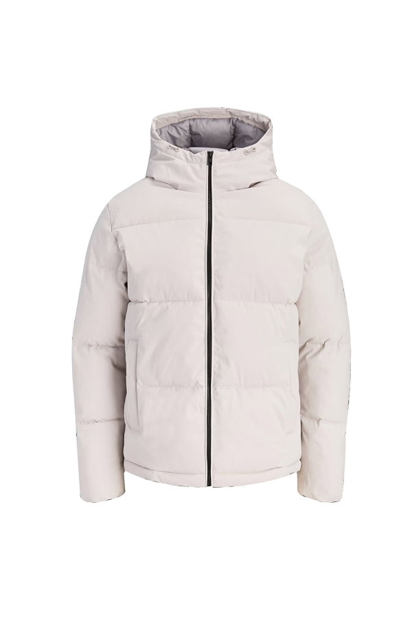 Jack & Jones Jjgalaxy Puffer Erkek Şişme Mont BEJ