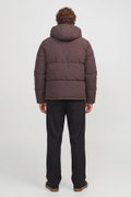 Jack & Jones Jjgalaxy Puffer Erkek Şişme Mont KAHVERENGI