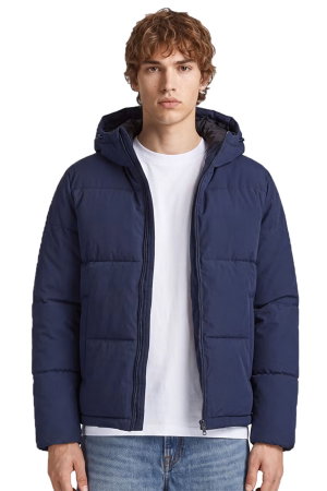 Jack & Jones Jjgalaxy Puffer Erkek Şişme Mont LACIVERT