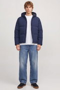 Jack & Jones Jjgalaxy Puffer Erkek Şişme Mont LACIVERT