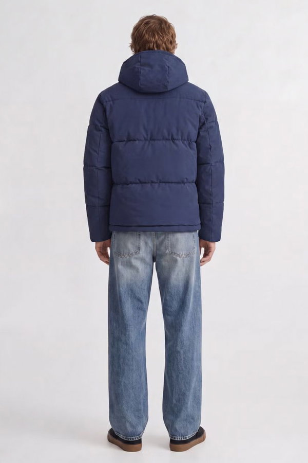 Jack & Jones Jjgalaxy Puffer Erkek Şişme Mont LACIVERT
