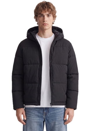 Jack & Jones Jjgalaxy Puffer Erkek Şişme Mont SIYAH