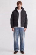 Jack & Jones Jjgalaxy Puffer Erkek Şişme Mont SIYAH