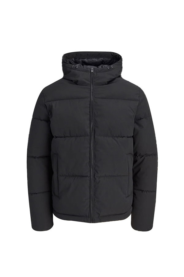 Jack & Jones Jjgalaxy Puffer Erkek Şişme Mont SIYAH