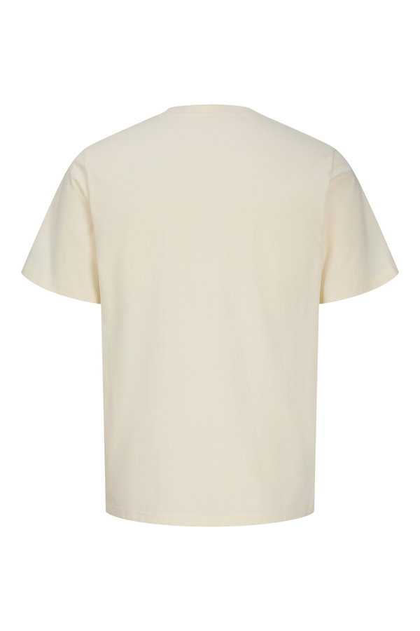 Jack & Jones Logo Baskılı Erkek T-shirt BEJ