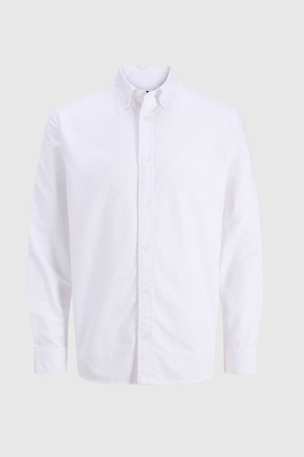 Jack & Jones Normal Kesim Erkek Gömlek Beyaz