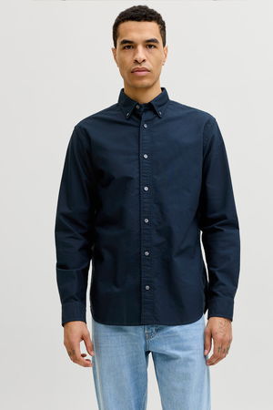 Jack & Jones Normal Kesim Erkek Gömlek LACIVERT