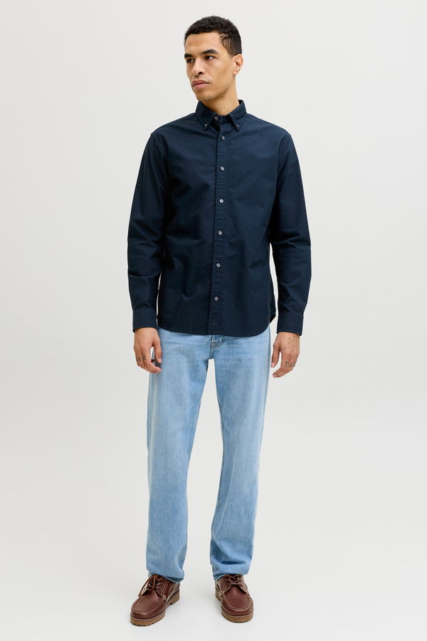 Jack & Jones Normal Kesim Erkek Gömlek LACIVERT