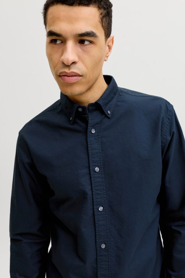 Jack & Jones Normal Kesim Erkek Gömlek LACIVERT