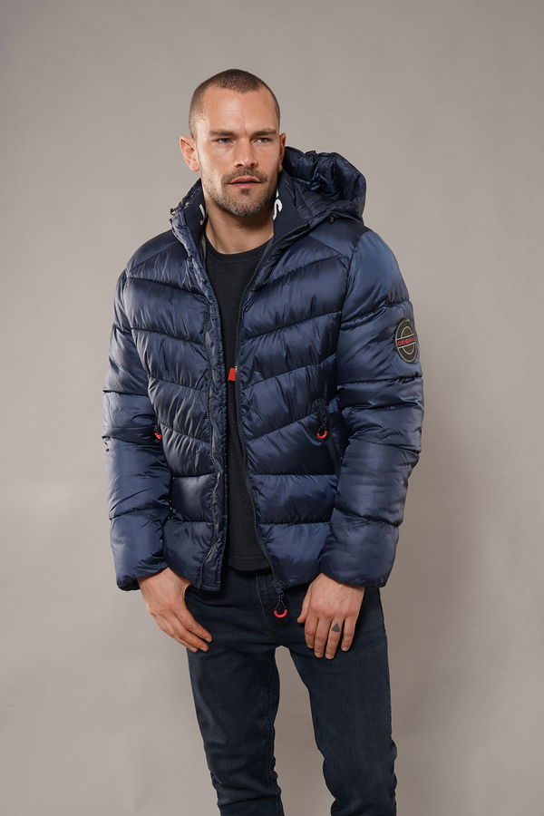 Jack & Jones Şişme Mont LACIVERT Jack & Jones Şişme Mont LACIVERT