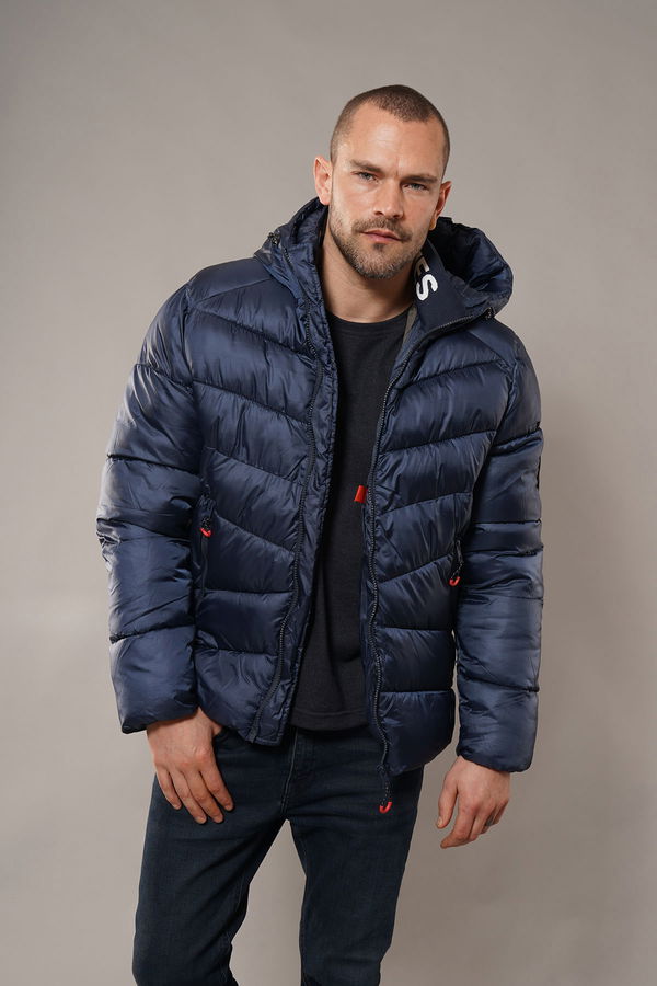 Jack & Jones Şişme Mont LACIVERT Jack & Jones Şişme Mont LACIVERT
