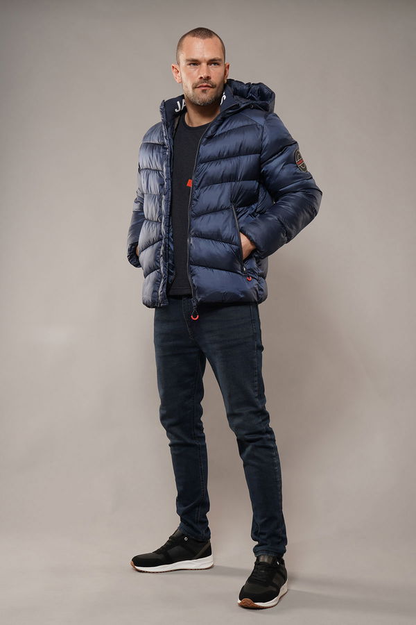 Jack & Jones Şişme Mont LACIVERT Jack & Jones Şişme Mont LACIVERT