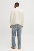 Jack & Jones Yarım Fermuarlı Erkek Kazak EKRU