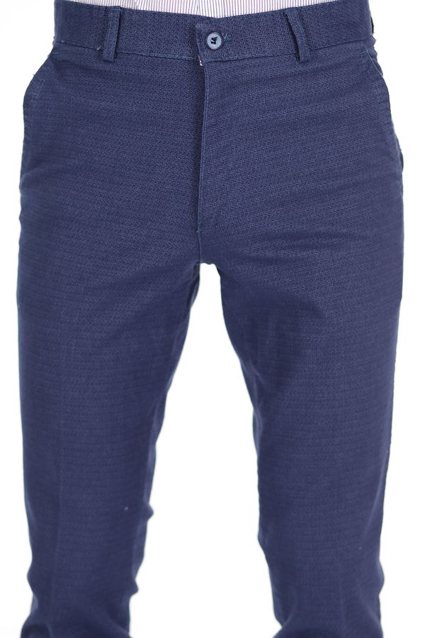 Jakarlı Pantolon LACIVERT Jakarlı Pantolon LACIVERT