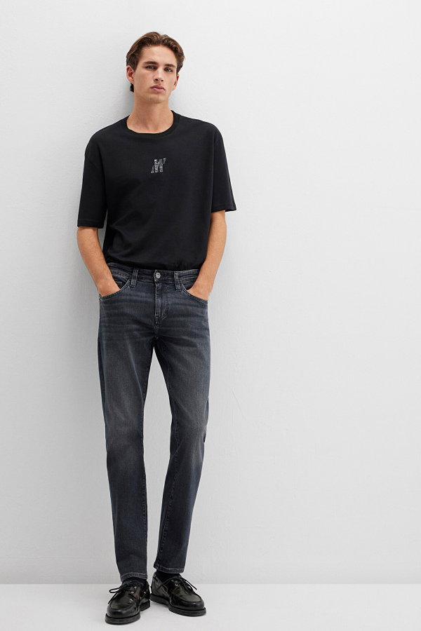 Mavi Skinny Erkek Jeans Pantolon MAVI BLACK
