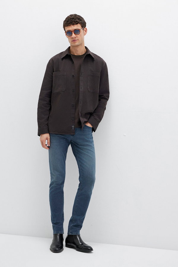 Mavi Skinny Erkek Jeans Pantolon MAVI BLACK