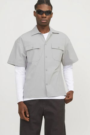 Jack & Jones Oversized Erkek Gömlek Jack & Jones Oversized Erkek Gömlek