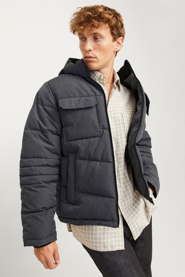 Jack & Jones  Erkek Şişme Mont K.GRİ