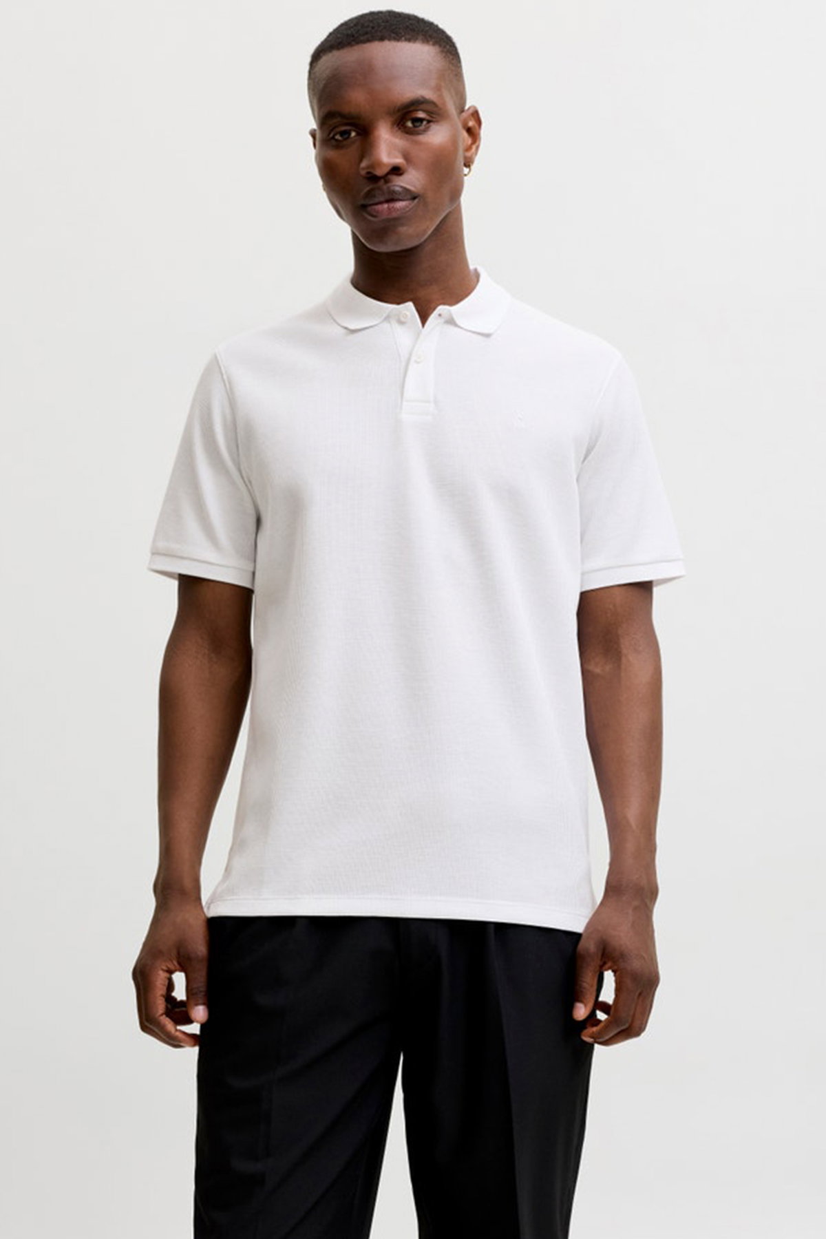 Jack & Jones Erkek T-shirt Beyaz