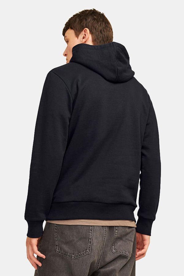 Jack & Jones Kapüşonlu Erkek Sweat SİYAH