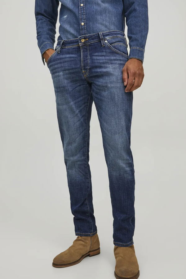 Jack & Jones Erkek Jean Pantolon MAVİ